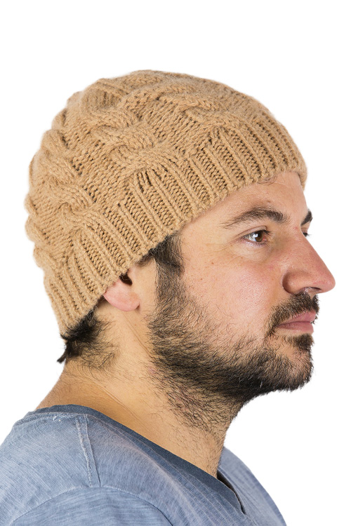 Bonnet laine alpaga Homme