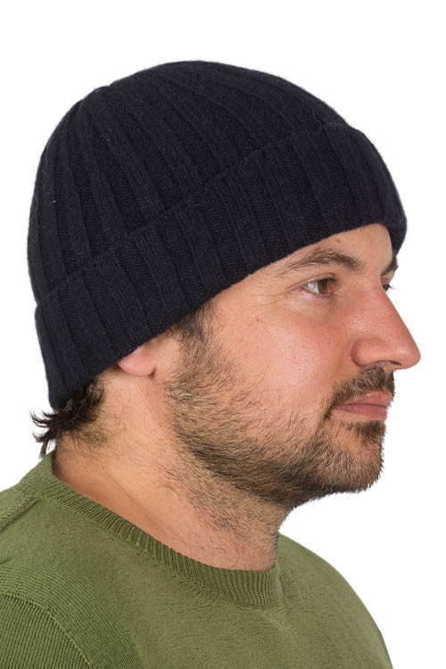 Bonnet laine mérinos homme