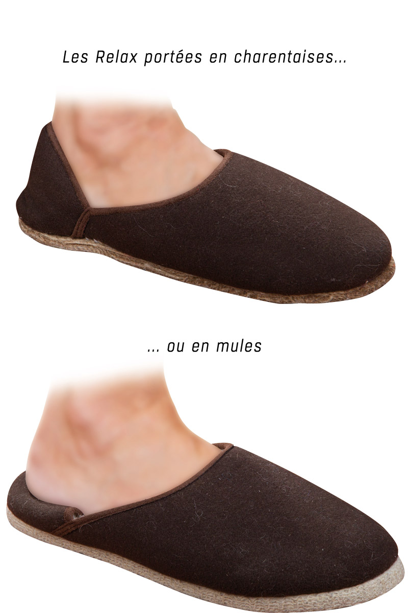 Charentaises - Mules Cachemire Relax