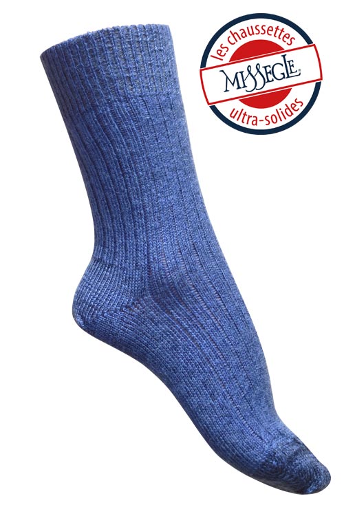 Chaussettes laine mohair très résistantes bonnes affaires