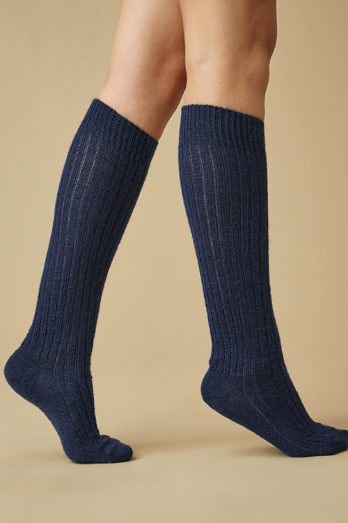 Chaussettes hautes Mohair