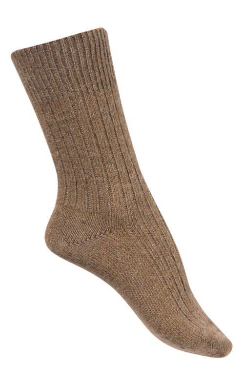 Chaussettes Laine chameau et mohair