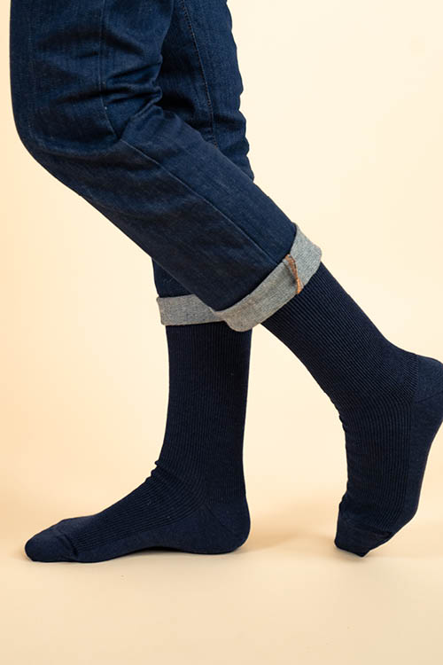 Chaussettes sans élastique Laine Mérinos