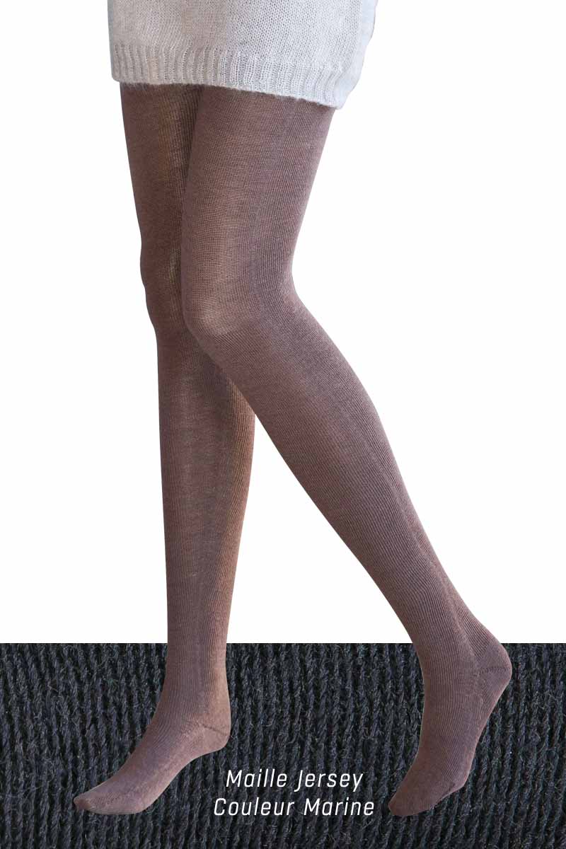 Collant laine Marine