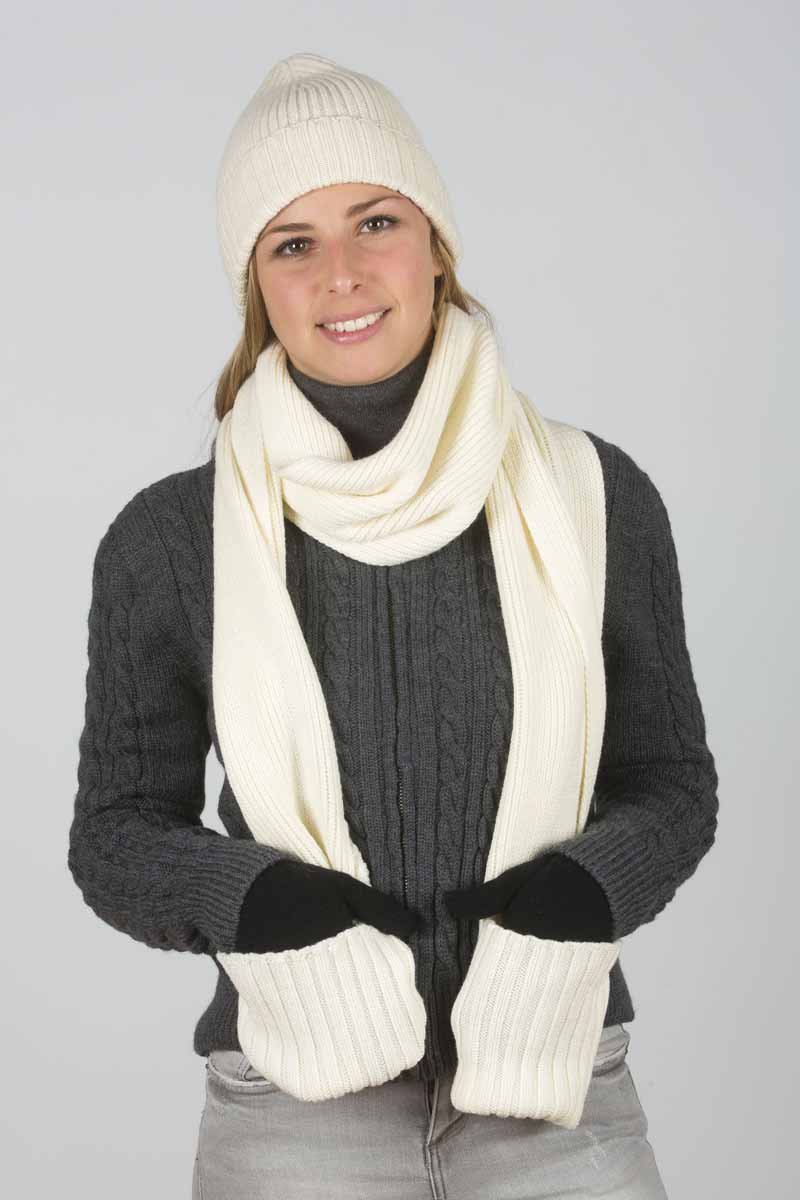 Gants 100% Cachemire 2 fils