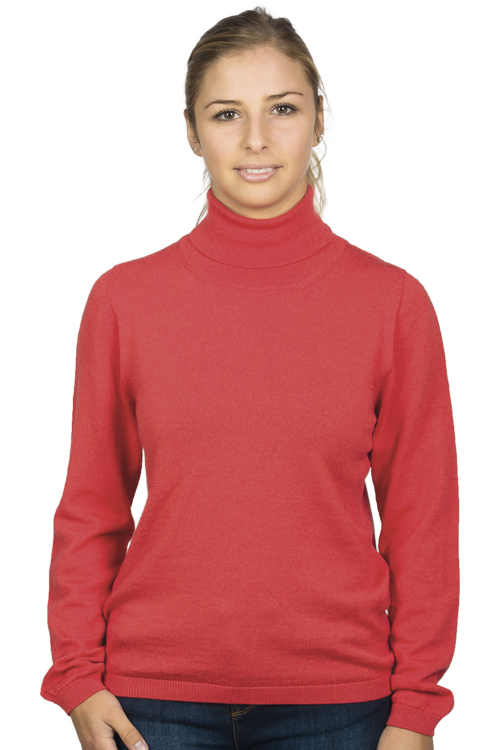 Pull laine col roulé