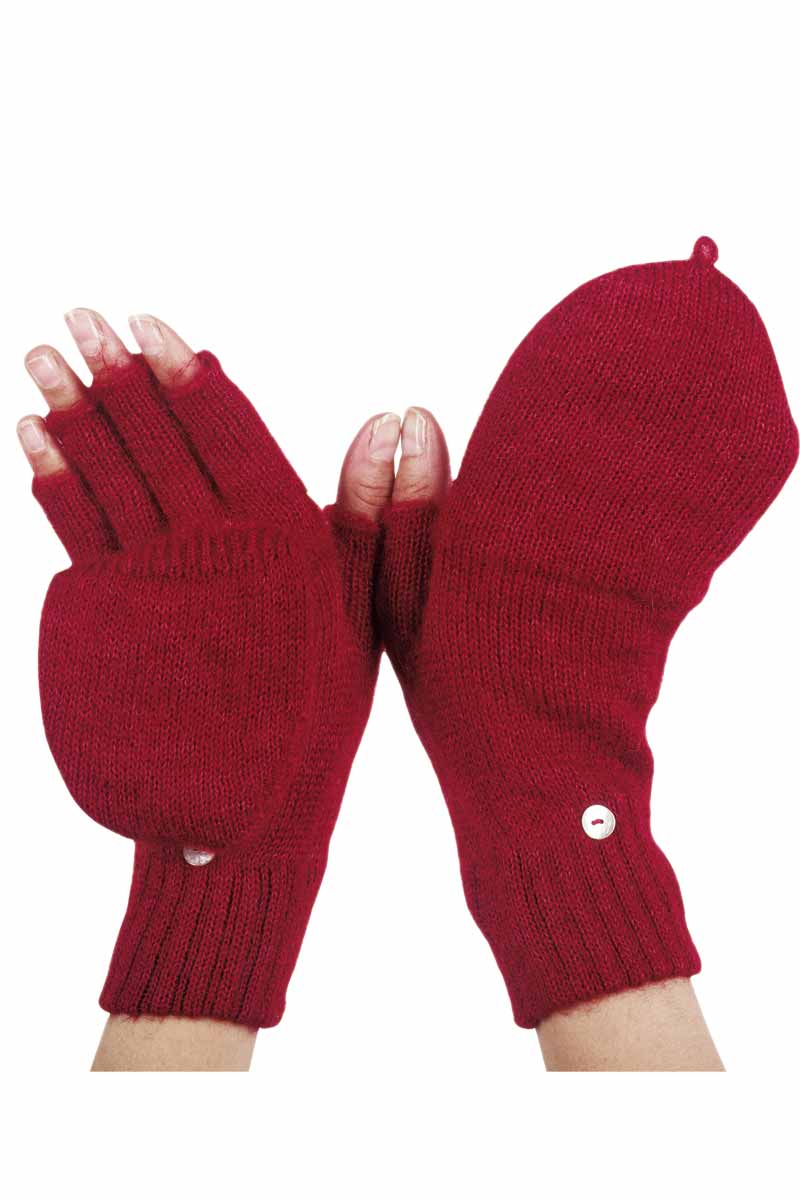 Mitaines Moufles Laine mohair