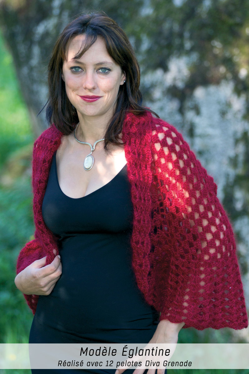 Modèle tricot Églantine