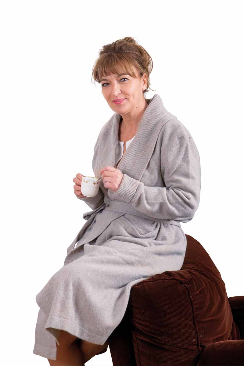 Robe de chambre laine Femme